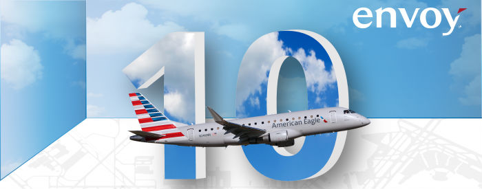 Coming soon Ten more E175 to the Envoy fleet! – Envoy Air